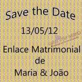 Save the Date Modelo 3